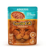 Sachê Special Cat Adulto 85G Sabor Peixe Caixa Com 12 Und