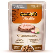 Sachê Special Cat Ultralife para Gatos Castrados Sabor Frango com Bata-Doce 85g Sachê Special Cat Ultralife para Gatos Castrados Sabor Frango com Bata-Doce 85g