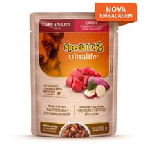 Sachê Special Dog para Cachorros Adultos 100gr sabor Carne e Batata-Doce