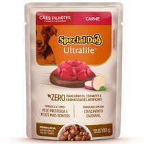 Sachê Special Dog Ultralife para Cães Filhotes Sabor Carne com Bata-Doce 100g