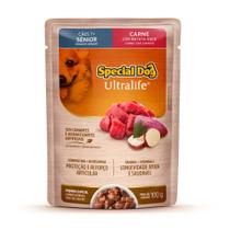 Sachê Special Dog Ultralife para Cães Sênior Raças Pequenas Sabor Carne com Bata-Doce 100g