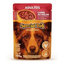 Sachê Special Dog Ultralife Sabor Carne Ao Molho 12 Unidades 100g