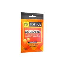 Sachê Super Dose Queratina TratMais 50g - NatuHair Sachê Super Dose Queratina TratMais 50g - NatuHair