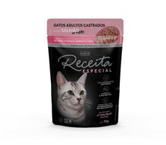 Sache umido receita especial p/ gatos (15un x 70g) Sache umido receita especial p/ gatos (15un x 70g)