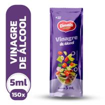 Sachê Vinagre de Álcool Tradicional 5ml 150 Unidades DMais