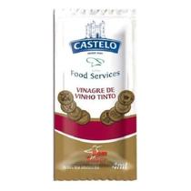 Sachê Vinagre Vinho Tinto 200 X 4ml Castelo Bom Sabor