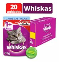 Sachê Whiskas Ração Úmida Gatos Todos Tamanhos Caixa 20un
