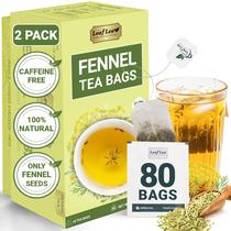 Sachês de Chá de Funcho LeafLea 80 Unidades Sem Cafeína Vegano Sachês de Chá de Funcho LeafLea 80 Unidades Sem Cafeína Vegano