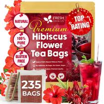 Sachês de Chá FRESHDRINKUS Premium 235 Flores de Hibisco Sachês de Chá FRESHDRINKUS Premium 235 Flores de Hibisco