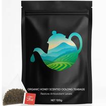 Sachês de Chá Kranla Oolong Orgânico de Folha Inteira 20 Unidades