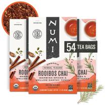 Sachês de chá Numi Rooibos Chai Orgânico Canela e Gengibre 54 un. Sachês de chá Numi Rooibos Chai Orgânico Canela e Gengibre 54 un.