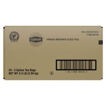 Sachês de chá preto sem açúcar Lipton para chá gelado 24 unidades Sachês de chá preto sem açúcar Lipton para chá gelado 24 unidades