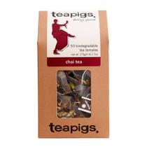 Sachês de chá Teapigs Chai sabor intenso 50 unidades Sachês de chá Teapigs Chai sabor intenso 50 unidades