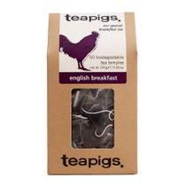 Sachês de chá teapigs English Breakfast preto 50 unidades