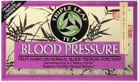 Sachês de chá Triple Leaf Tea Blood Pressure 20 unidades