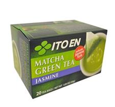 Sachês de Chá Verde ITO EN Matcha e Jasmim 20 Unidades, Pacote com 8 Sachês de Chá Verde ITO EN Matcha e Jasmim 20 Unidades, Pacote com 8