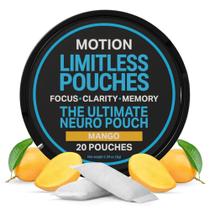 Sachês nootrópicos MOTION sabor manga 20 unidades Sachês nootrópicos MOTION sabor manga 20 unidades