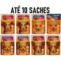 Saches special cat ou special dog ultralife sabores variados