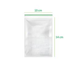 Saco 10x14cm Fecho Zip Vabene Transparente Com 500 Unidades