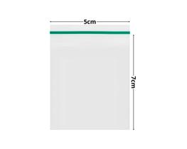 Saco 5x7cm Fecho Zip Transparente Vabene 1.000 Unidades