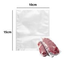 Saco a Vácuo 10X15cm com 0,10 micras 500 Unidades Saco a Vácuo 10X15cm com 0,10 micras 500 Unidades