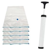 Saco a Vácuo 70 X 100 cm 5 Unidades e Bomba de Sucção WESTERN