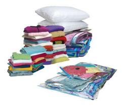 Saco A Vacuo Organizador Protetor Roupa Embalagem 50x60 Cm