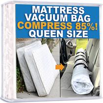 Saco a Vácuo para Colchão para Mudança, Saco para Selagem a Vácuo para Colchões de Espuma Viscoelástica ou Molas, Compressão e Armazenamento para Devoluções, Válvula à Prova de Vazamentos e Fechamento Duplo com Zíper (Queen/Full/Full-XL) Saco a Vácuo para Colchão para Mudança, Saco para Selagem a Vácuo para Colchões de Espuma Viscoelástica ou Molas, Compressão e Armazenamento para Devoluções, Válvula à Prova de Vazamentos e Fechamento Duplo com Zíper (Queen/Full/Full-XL)