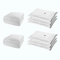 Saco a Vácuo Para Viagem Roupas Organização Mala Bomba Sucção Saco a Vácuo Para Viagem Roupas Organização Mala Bomba Sucção