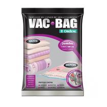 Saco Á Vácuo Protetor VAC BAG Transparente Jumbo 110 X 100 Cm