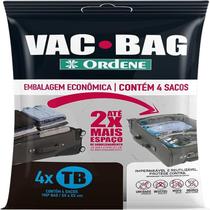 Saco A Vácuo Vac Bag Trip 60 X 40 Cm Com 4 Un OR56600 Ordene