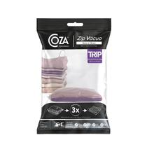 Saco a Vacuo Zip Vacuo Trip 60X40 cm Coza Saco a Vacuo Zip Vacuo Trip 60X40 cm Coza