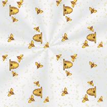 Saco Adesivado Decorado com Aba - Doce Mel - 100 unidades - Cromus - Rizzo