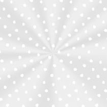 Saco Adesivado Dots Branco 12X18+3Cm Aba Cromus Pct.C/100