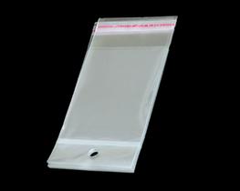 Saco Adesivado Plástico Transp. Com Solapa 10x13 C/ 1000 un. - J&C