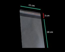 Saco Adesivado Plástico Transparente Vabene 11x18+3cm 100 Unidades Saco Adesivado Plástico Transparente Vabene 11x18+3cm 100 Unidades