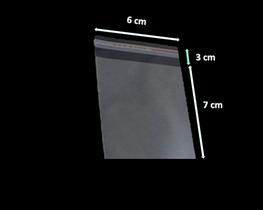 Saco Adesivado Plástico Transparente Vabene 6x7+3cm 1000 Unidades Saco Adesivado Plástico Transparente Vabene 6x7+3cm 1000 Unidades