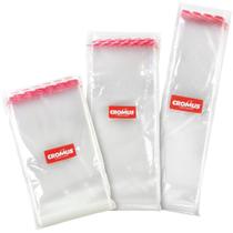 Saco Adesivado Transparente 8X18+3CM ABA - Pacote com 100 Saco Adesivado Transparente 8X18+3CM ABA - Pacote com 100