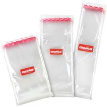 Saco Adesivado Transparente 9X13+3CM ABA PCT com 100 Saco Adesivado Transparente 9X13+3CM ABA PCT com 100