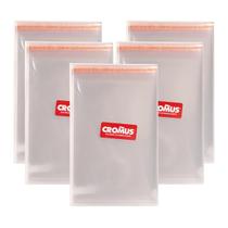 Saco adesivado transparente Cromus 12x15cm + 3 aba kit 500 unidades