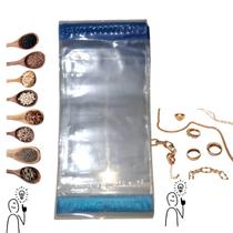 Saco Adesivo 21x14 Cm Transparente Incolor Kit Com 100 Un Saco Adesivo 21x14 Cm Transparente Incolor Kit Com 100 Un