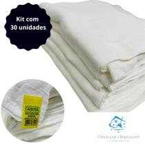 Saco Alvejado especial 45cm x 65cm Kit com 30 unidades
