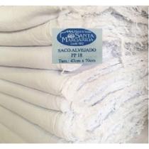 Saco Alvejado Pano De Chão Sta Margarida Pp18 Kit C/10un - santa margarida