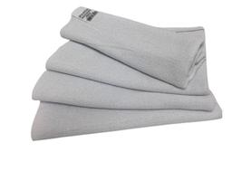 Saco Alvejado Prata 45cm x 70cm kit com 5 unidades