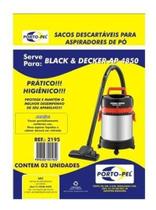 Saco Aspirador Black E Decker Ap 4850 - 3 Und (ref.2195)