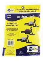 Saco aspirador britania asp 1380 - 3 undidades porto-pel (cod. 2193) Saco aspirador britania asp 1380 - 3 undidades porto-pel (cod. 2193)