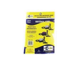 Saco Aspirador Britania Asp 1380 - 3 Undidades Porto-Pel Saco Aspirador Britania Asp 1380 - 3 Undidades Porto-Pel