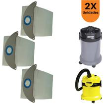 Saco Aspirador Karcher 2003 limpeza rapida 6 unidades Saco Aspirador Karcher 2003 limpeza rapida 6 unidades
