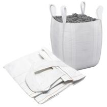 Saco Big Bag Rafia Para Ensacar Reciclagem - Entulho - Poda Jardinagem e Construção 1000kg 1m³ - SouTextil