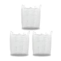 Saco Big Bag Rafia Para Ensacar Reciclagem - Entulho - Poda Jardinagem e Construção 1000kg 1m³